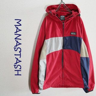 マナスタッシュ(MANASTASH)の  MANASTASH　マナスタッシュ　異素材切替マウンテンパーカー(マウンテンパーカー)