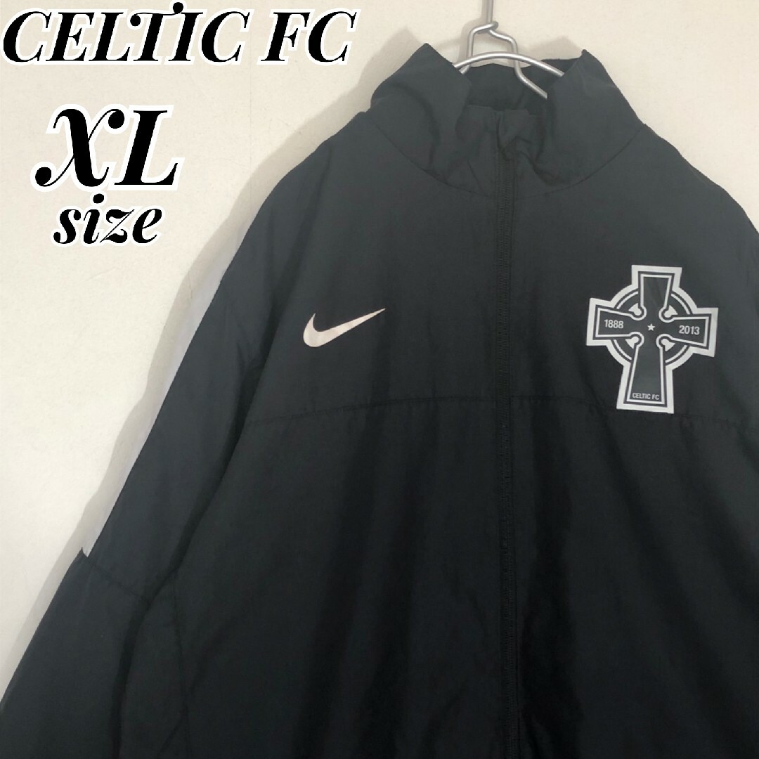 NIKE(ナイキ)のNIKE　ナイキ　CELTIC セルティックFC　エムブレム　ナイロンジャケット メンズのジャケット/アウター(ナイロンジャケット)の商品写真