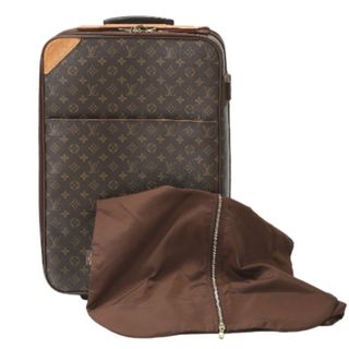 ルイヴィトン(LOUIS VUITTON)のルイヴィトン M23294 キャリーバッグ ブラウン  LOUIS VUITTON ペガス55  モノグラム(トラベルバッグ/スーツケース)