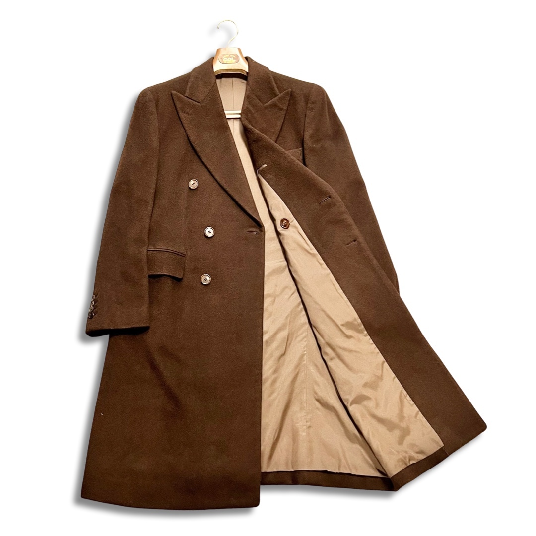 COL コルウ ビスポーク カシミヤ ダブルブレスト ロング丈 COL コルウ ビスポーク カシミヤ ダブルブレスト ロング丈
