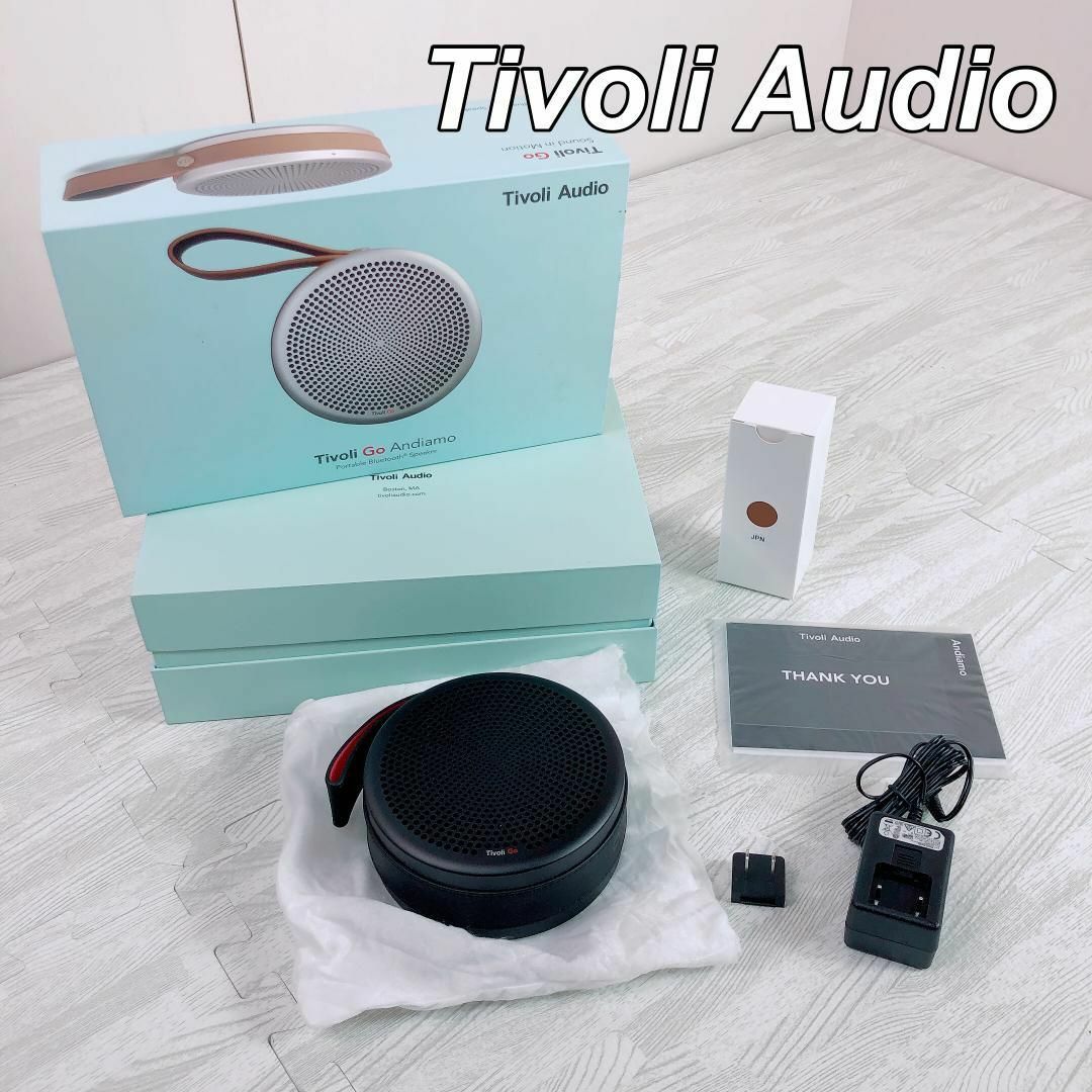 オーディオ入力電源Tivoli Audio TGAND ポータブル Bluetooth スピーカー