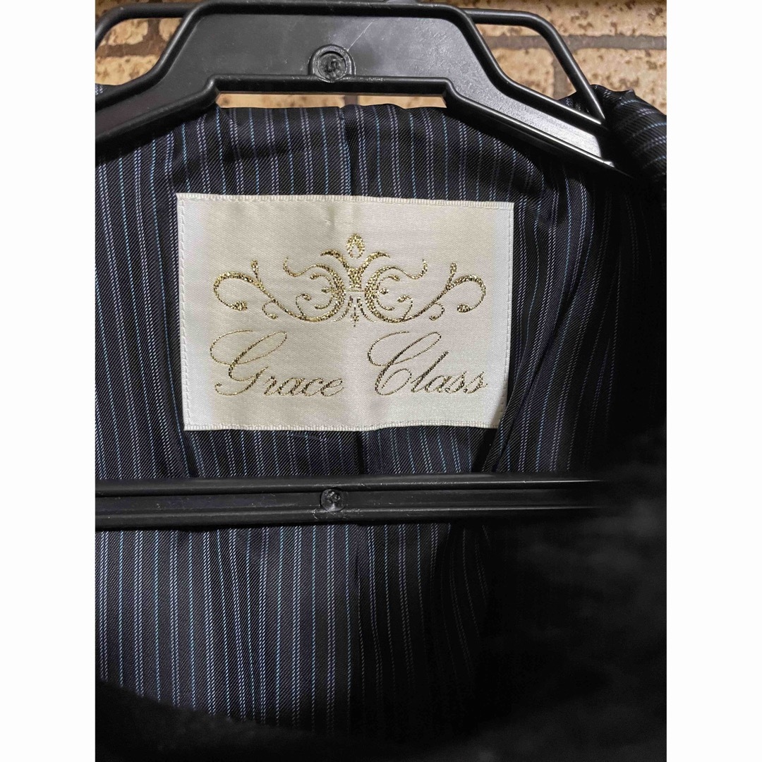 GRACE CONTINENTAL(グレースコンチネンタル)のほっとけーき太郎様専用♡Grace Class カシミヤ Foxファー コート レディースのジャケット/アウター(ロングコート)の商品写真