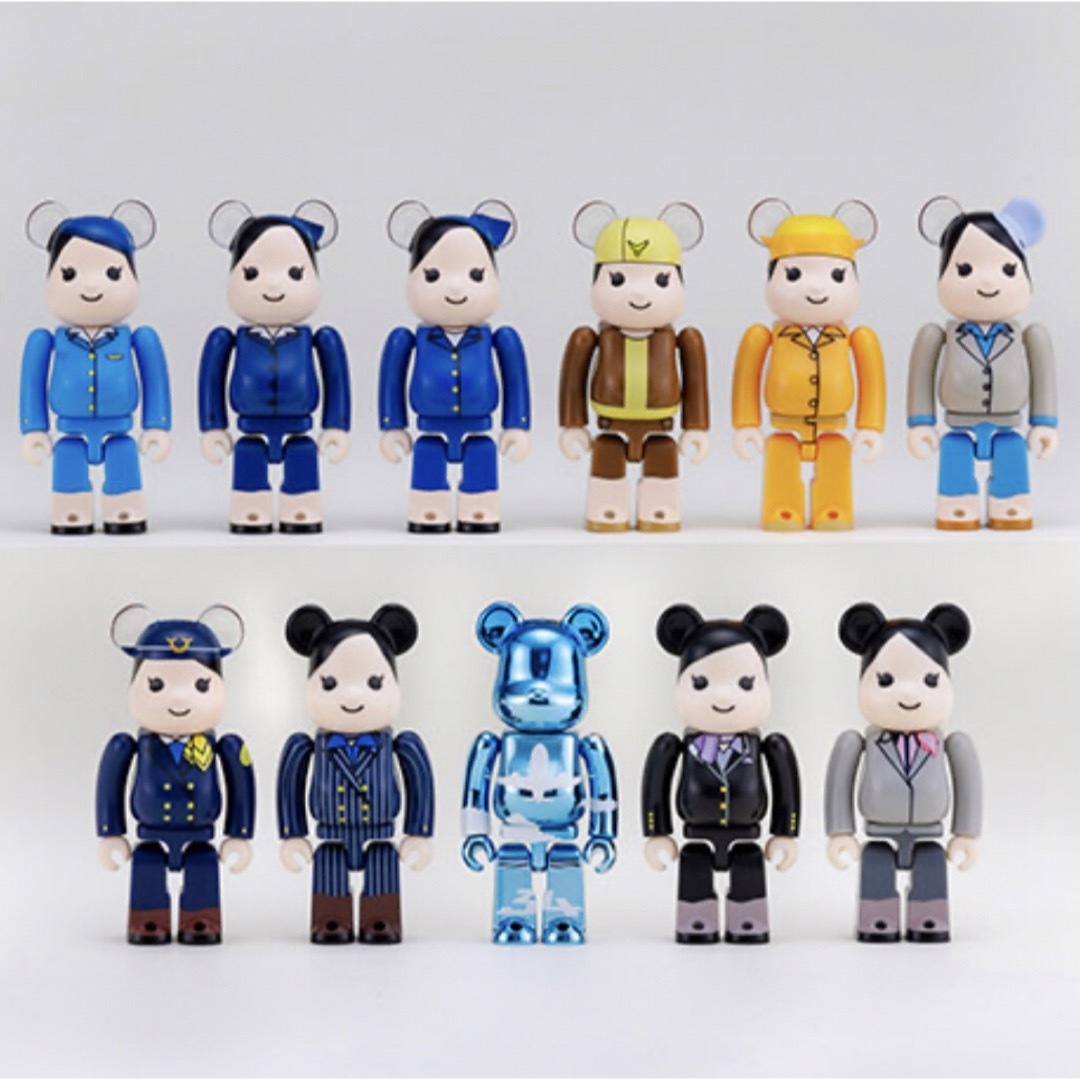 BERBRICKBE@RBRICK for ANA創立70周年記念歴代制服コレクション 100%