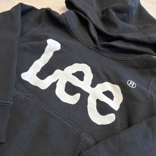 リー(Lee)のLEE  パーカー　ブラック(Tシャツ/カットソー)