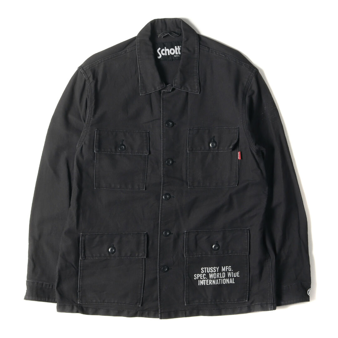 STUSSY - STUSSY ステューシー ジャケット サイズ:XL Schott ショット