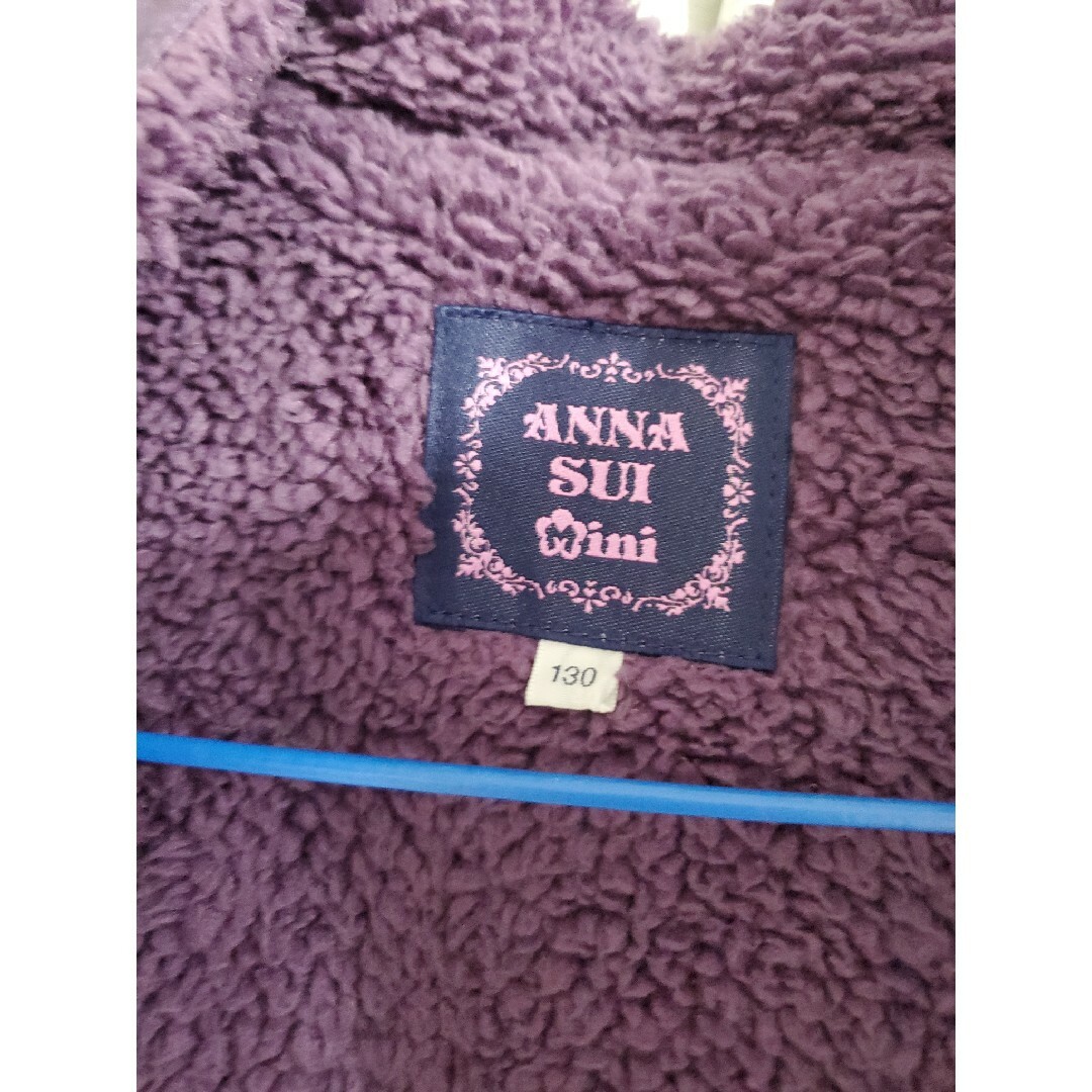 ANNA SUI mini(アナスイミニ)のアナスイミニ アウター 130cm キッズ/ベビー/マタニティのキッズ服女の子用(90cm~)(コート)の商品写真