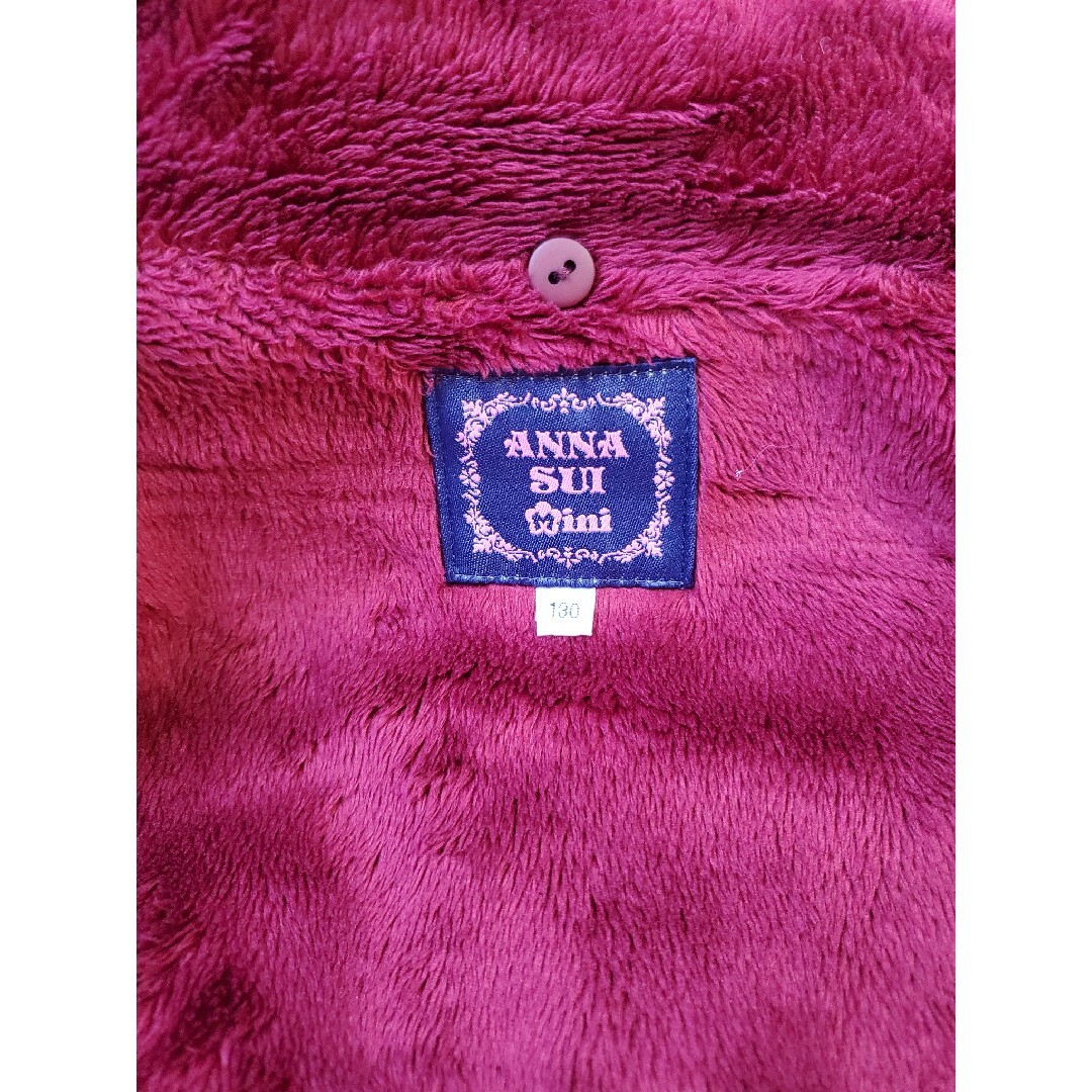 ANNA SUI mini(アナスイミニ)のアナスイミニ 130cm アウター キッズ/ベビー/マタニティのキッズ服女の子用(90cm~)(ジャケット/上着)の商品写真