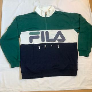 フィラ(FILA)の新品❗️ メンズ　Lサイズ　FILA トップス(スウェット)