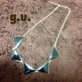 ジーユー(GU)のg.uネックレス(ネックレス)