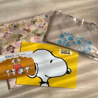 スヌーピー(SNOOPY)のスヌーピー カレンダー トートバッグ 4点セット バラ売り可(キャラクターグッズ)