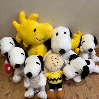 スヌーピー(SNOOPY)の【最終値下げ】スヌーピーぬいぐるみまとめ売り(キャラクターグッズ)