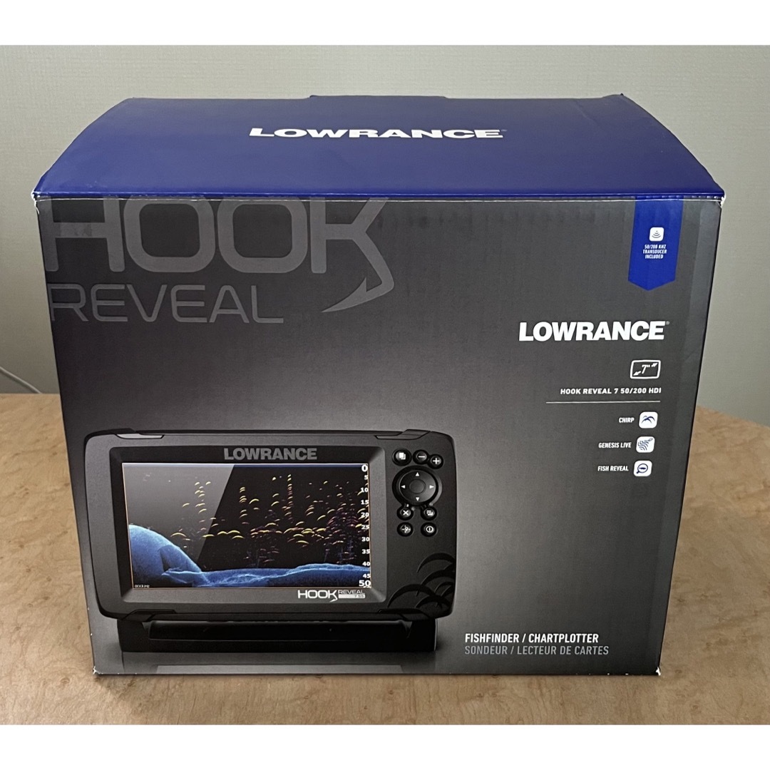 LOWRANCE  HOOK  REVEAL（ローランスフックリビール）7インチ スポーツ/アウトドアのフィッシング(その他)の商品写真