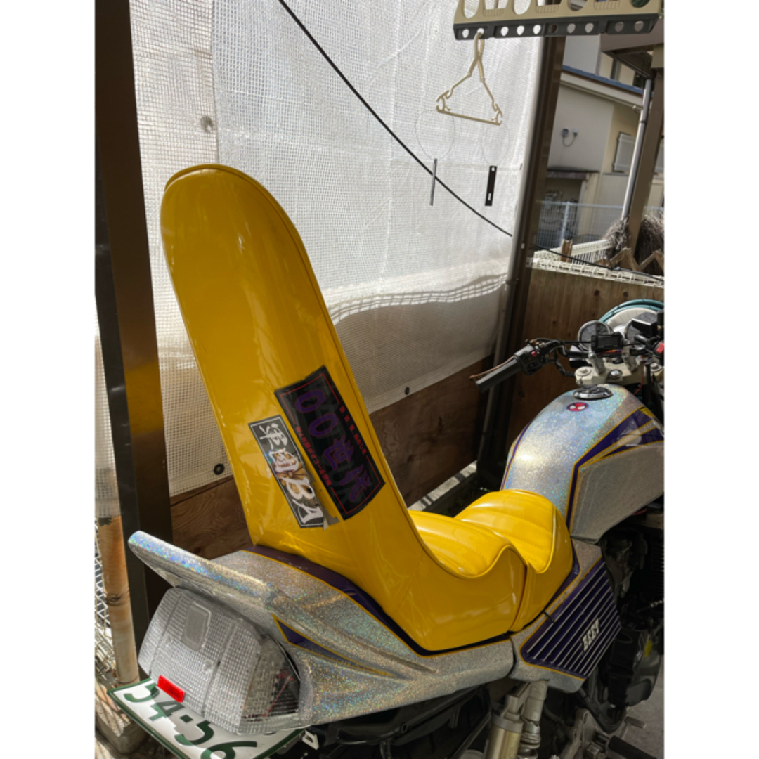 ホンダ(ホンダ)のCBX400F シート　3段シート 自動車/バイクのバイク(パーツ)の商品写真