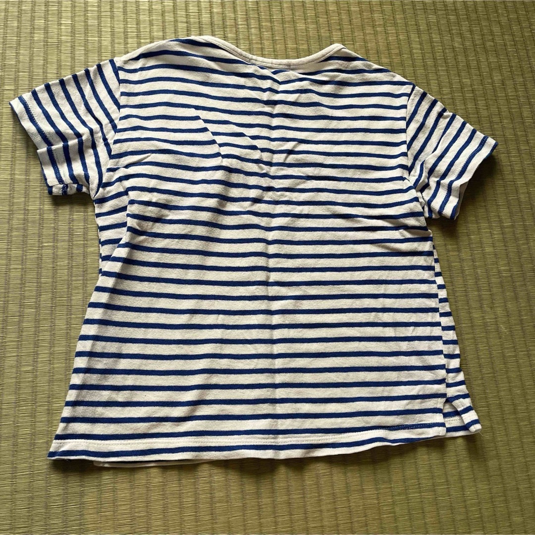 ZARA KIDS(ザラキッズ)のZARA ザラキッズ　ボーダーTシャツ　7歳　122 キッズ/ベビー/マタニティのキッズ服男の子用(90cm~)(Tシャツ/カットソー)の商品写真