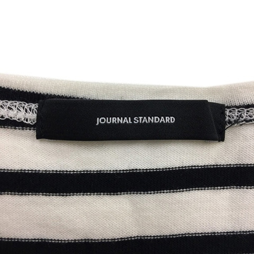 JOURNAL STANDARD(ジャーナルスタンダード)のジャーナルスタンダード Tシャツ カットソー ボーダー 半袖 白 黒 レディースのトップス(Tシャツ(半袖/袖なし))の商品写真