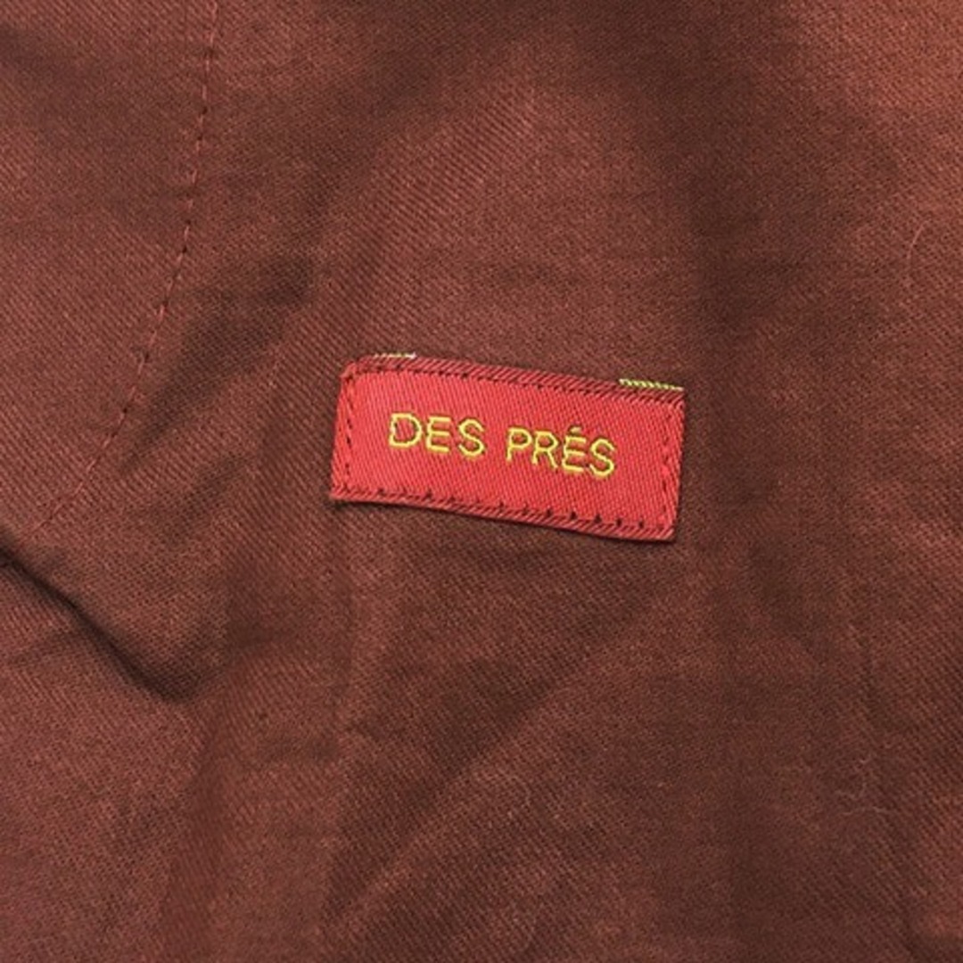 DES PRES(デプレ)のデプレ トゥモローランド パンツ テーパード ロング 無地 32 赤 レディースのパンツ(その他)の商品写真