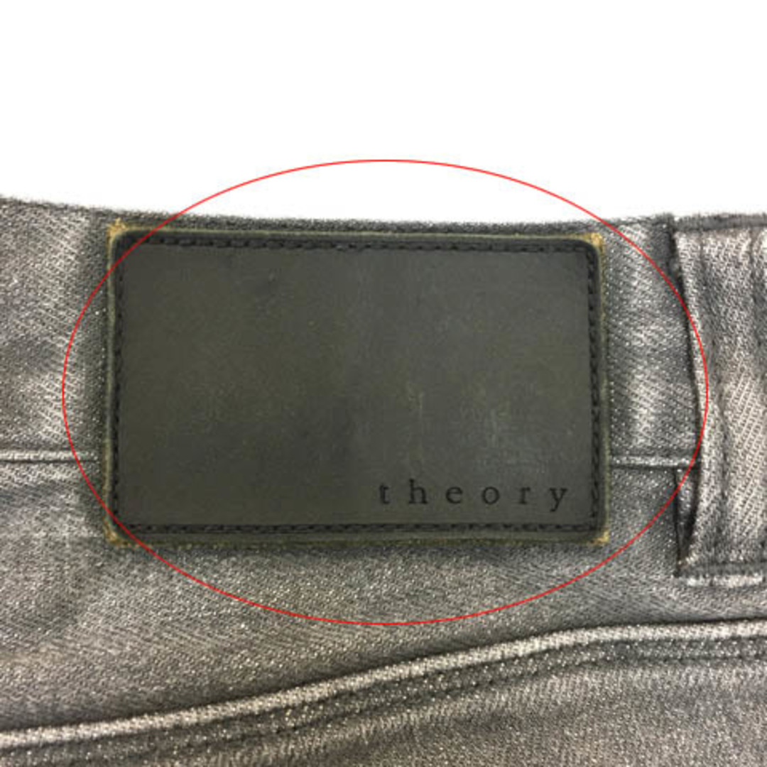 theory(セオリー)のセオリー パンツ デニム ジーンズ Gパン テーパード ロング 34 グレー メンズのパンツ(デニム/ジーンズ)の商品写真