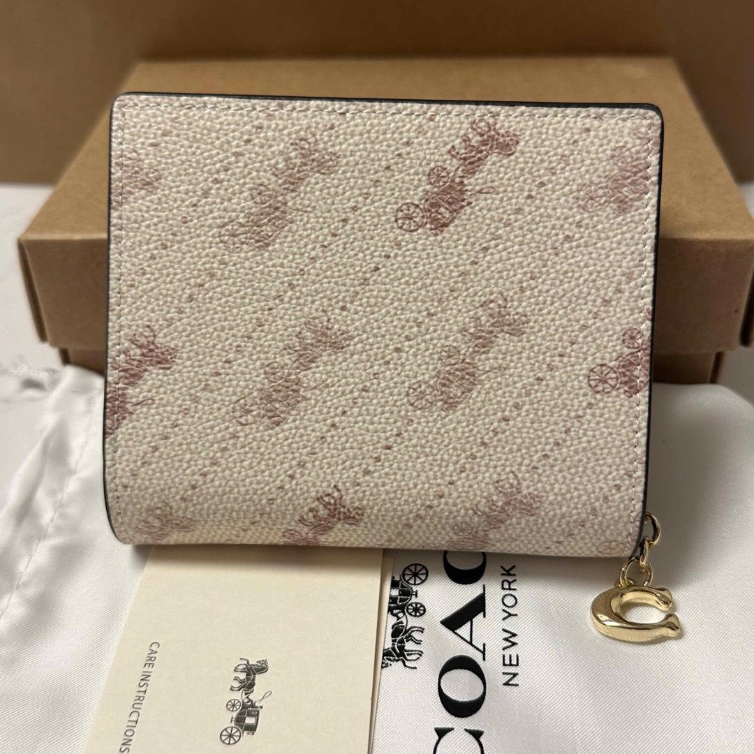 大人気シグネチャー＆ホース アンド キャリッジ✨COACH ミニ財布　折り財布