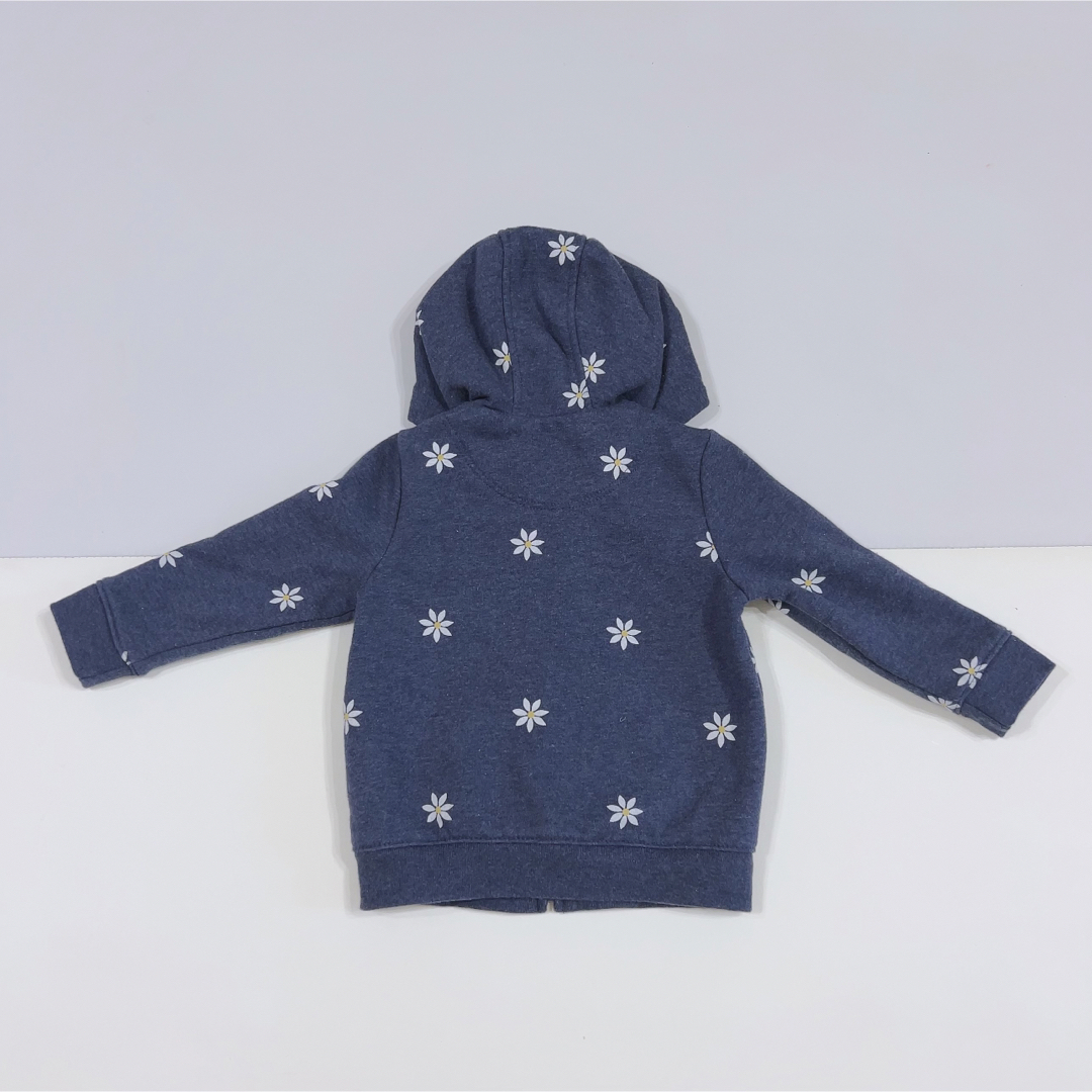 babyGAP(ベビーギャップ)のbaby GAP クマ耳パーカー　花柄　12〜18M キッズ/ベビー/マタニティのベビー服(~85cm)(トレーナー)の商品写真