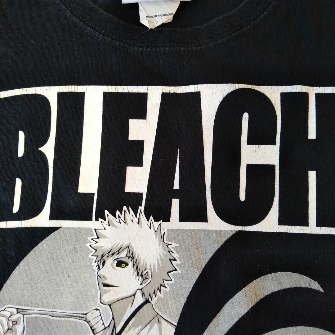 00s　ブリーチ　Tシャツ　Lサイズ　黒　アニメTシャツ　bleach *