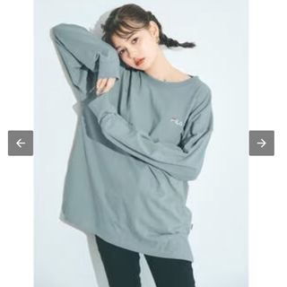 グレイル(GRL)のグレイル FILA ロングTシャツ(Tシャツ(長袖/七分))