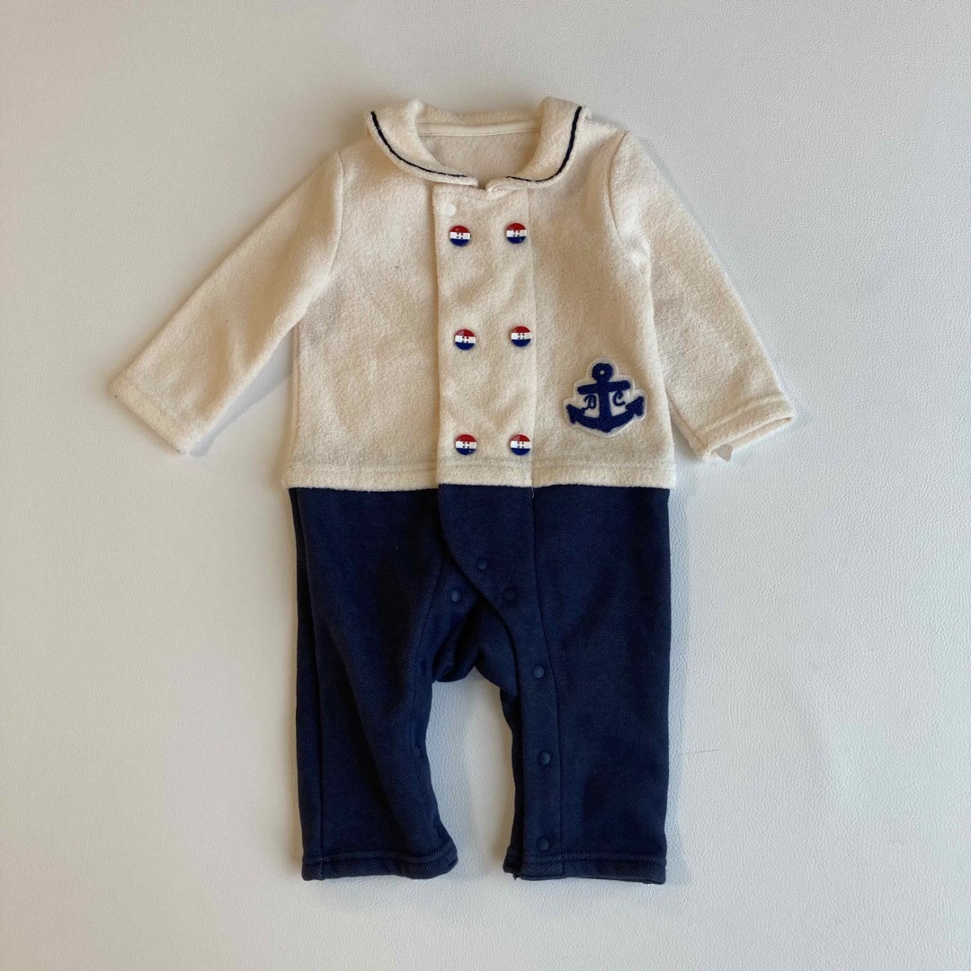 babyGAP(ベビーギャップ)の70サイズ　お呼ばれロンパース　ミキハウス、ニシキなど　4点まとめ売り　バラ可 キッズ/ベビー/マタニティのベビー服(~85cm)(ロンパース)の商品写真