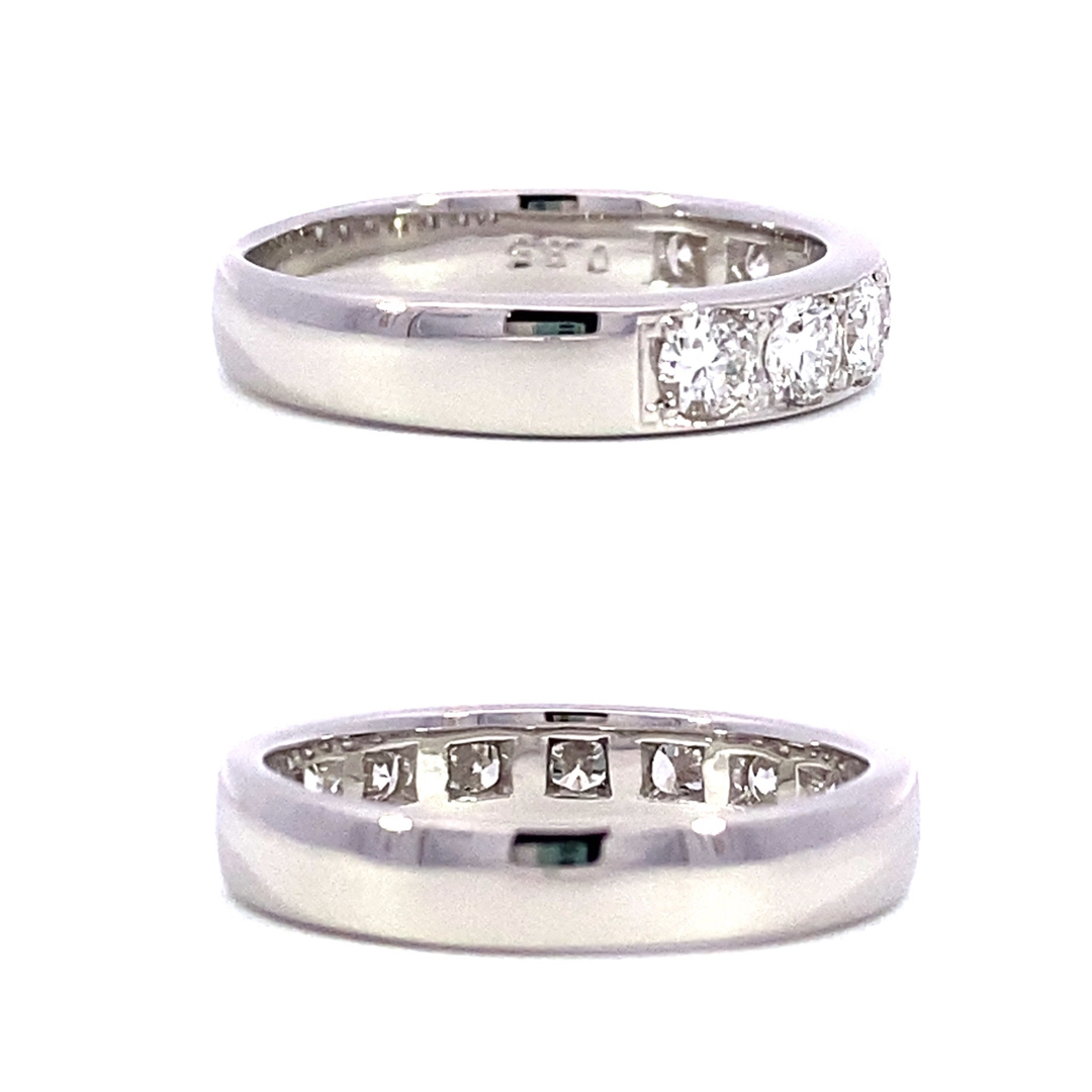 【JC5156】Pt900 天然ダイヤモンド リング レディースのアクセサリー(リング(指輪))の商品写真