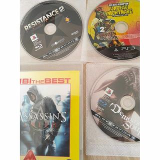 プレイステーション3(PlayStation3)のPS3　アサシンクリード　デモンズソウル　レジスタンス2　ナイトメア　動作確認済(家庭用ゲームソフト)