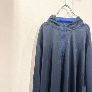 チャンピオン(Champion)のChampion　チャンピオン　トップス　ハーフジップ　ネイビー(ジャージ)