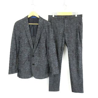 ランバンオンブルー(LANVIN en Bleu)のランバン LANVIN en Bleu 総柄  スーツ セットアップ  48(スーツジャケット)