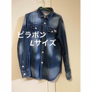 ビラボン(billabong)のビラボン　billabong  Lサイズ　デニムシャツ(シャツ)