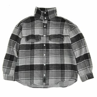 TENDERLOIN 22SS FLANNEL CHECK SHT GRAY S