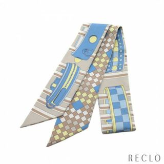 エルメス ツイリー バンダナ/スカーフ(レディース)(ベージュ系)の