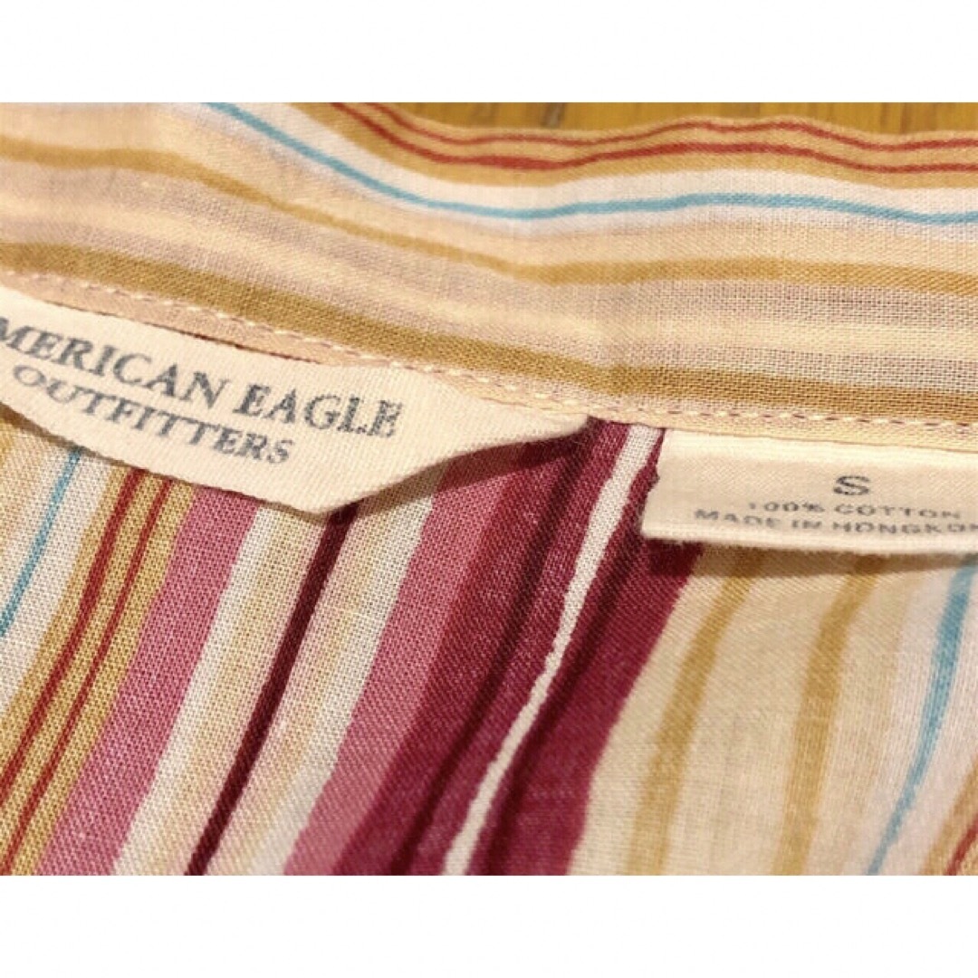 American Eagle(アメリカンイーグル)のAMERICAN EAGLE☆ストライプ トップス  シャツ レディースのトップス(シャツ/ブラウス(長袖/七分))の商品写真