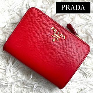 プラダ(PRADA)の⋟極美品⋞ 人気品 / プラダ ヴィッテロムーブメタルウォレット 1ML018(財布)