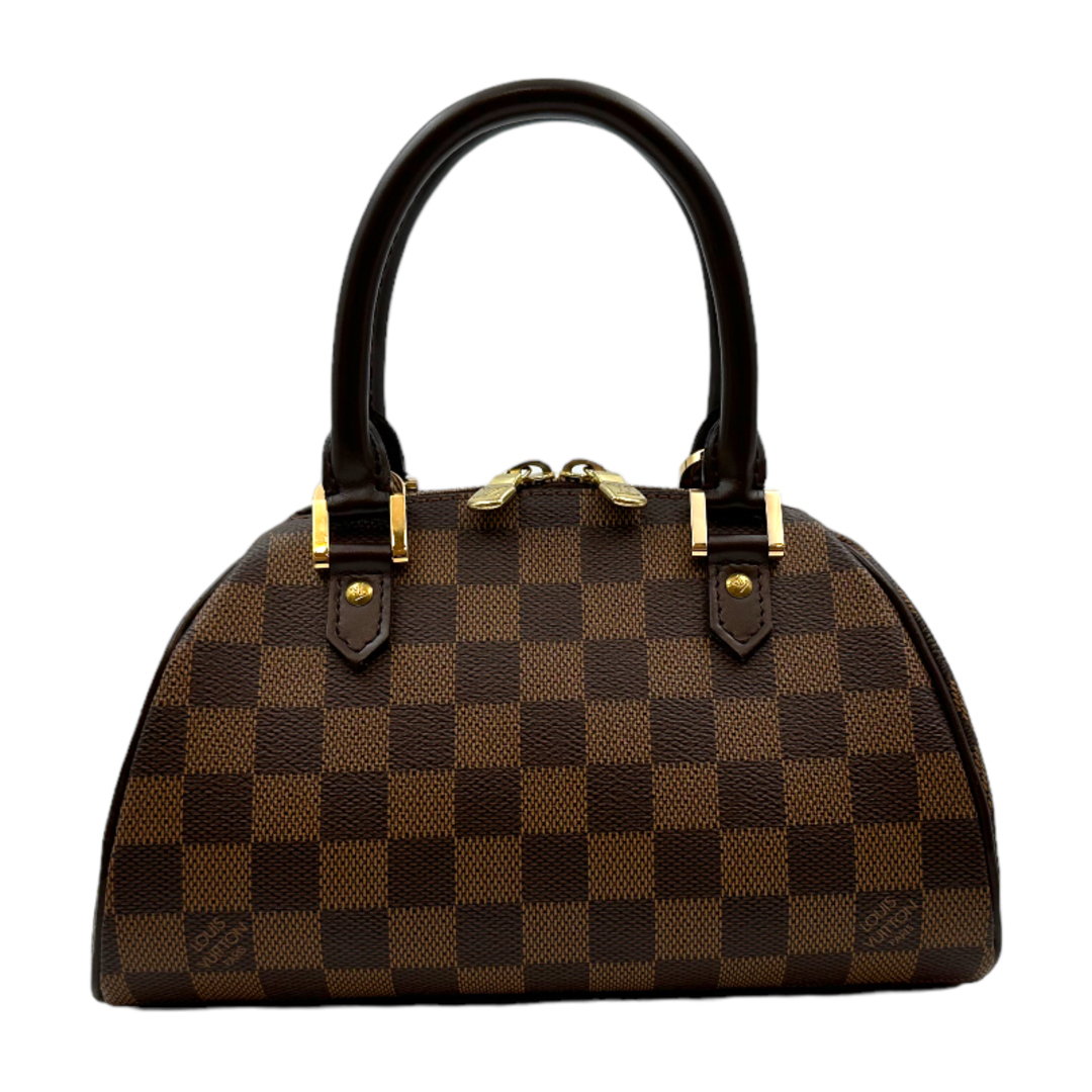 ルイ・ヴィトン LOUIS VUITTON リベラ ミニ N41436 ブラウン ダミエ レディース ハンドバッグ約13cmマチ