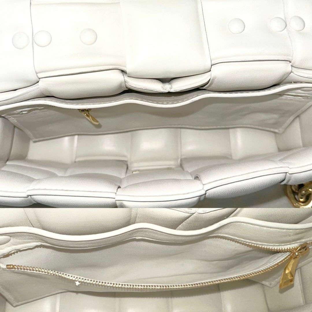 BOTTEGA VENETA - 美品☆ ボッテガヴェネタ カセット 白 2way BOTTEGA VENETA - 美品☆ ボッテガヴェネタ カセット 白 2way