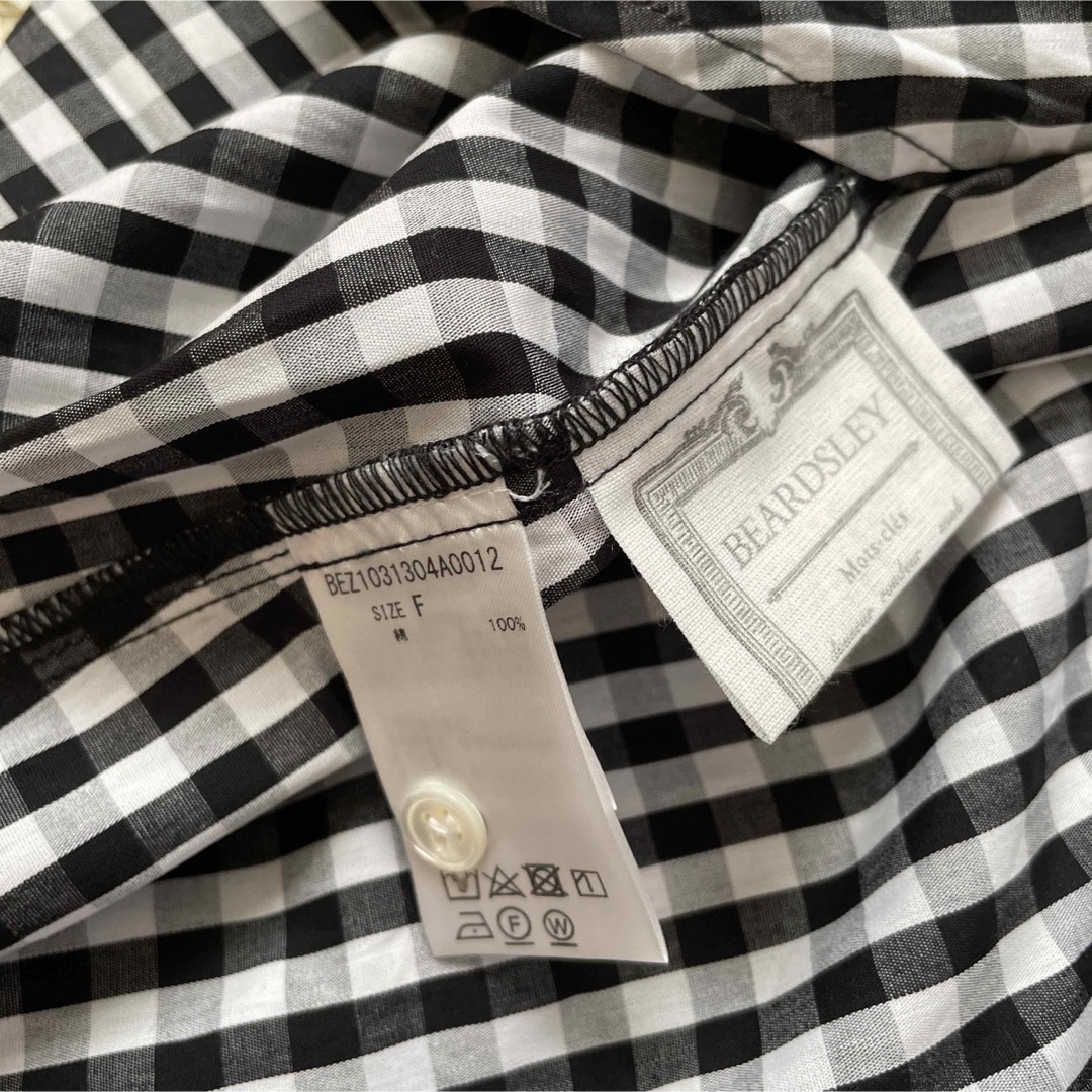 BEARDSLEY - 新品 BEARDSLEY(ビアズリー) ♡ 先染めギャザーチュニック