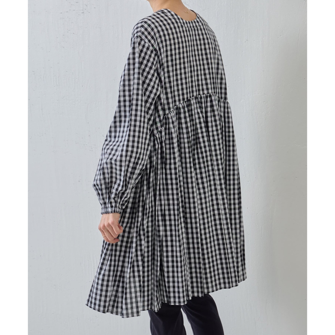 新品 BEARDSLEY(ビアズリー) ♡ 先染めギャザーチュニックブラウス