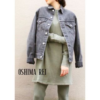 オオシマレイ(OSHIMA REI)の完売品♡定番人気【OSHIMA REI】美品Swedish army OP(トレーナー/スウェット)