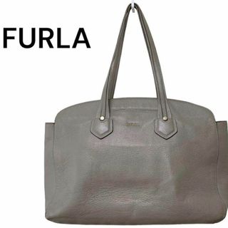 FURLA フルラ　バッグ　グレージュ　A4収納可