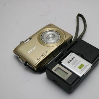 ニコン(Nikon)の中古 COOLPIX S3300 スイートゴールド (コンパクトデジタルカメラ)