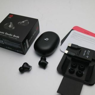 ビーツバイドクタードレ(Beats by Dr Dre)の新品同様 Beats Studio Buds ブラック (ヘッドフォン/イヤフォン)