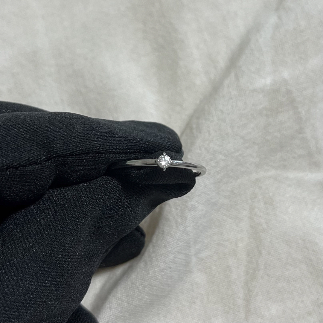 ete(エテ)のpt900 ダイヤモンドリング レディースのアクセサリー(リング(指輪))の商品写真