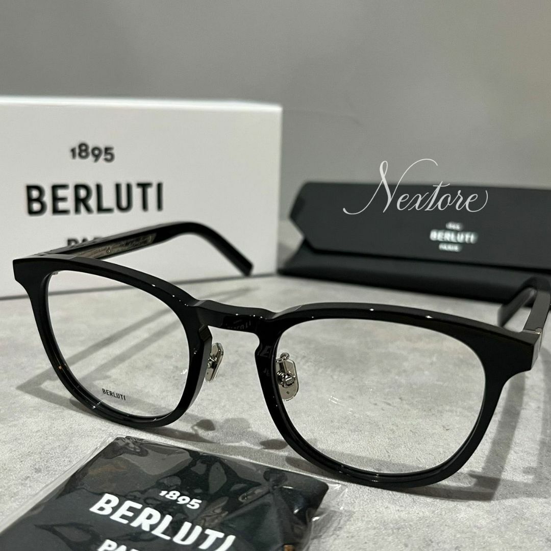 新品 BERLUTI ベルルッティ BL50002U 001 メガネ サングラスメンズ