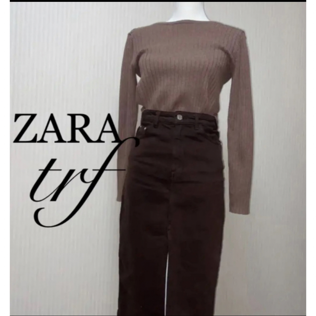 ZARA(ザラ)の売り切り！ZARA デニムスリットミディアムスカートXS レディースのスカート(ひざ丈スカート)の商品写真