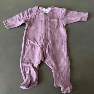 ザラキッズ(ZARA KIDS)のZARA Baby オープンニットパジャマ(ロンパース)