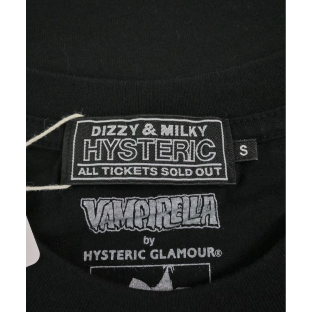 HYSTERIC GLAMOUR Tシャツ・カットソー S 黒無しネック