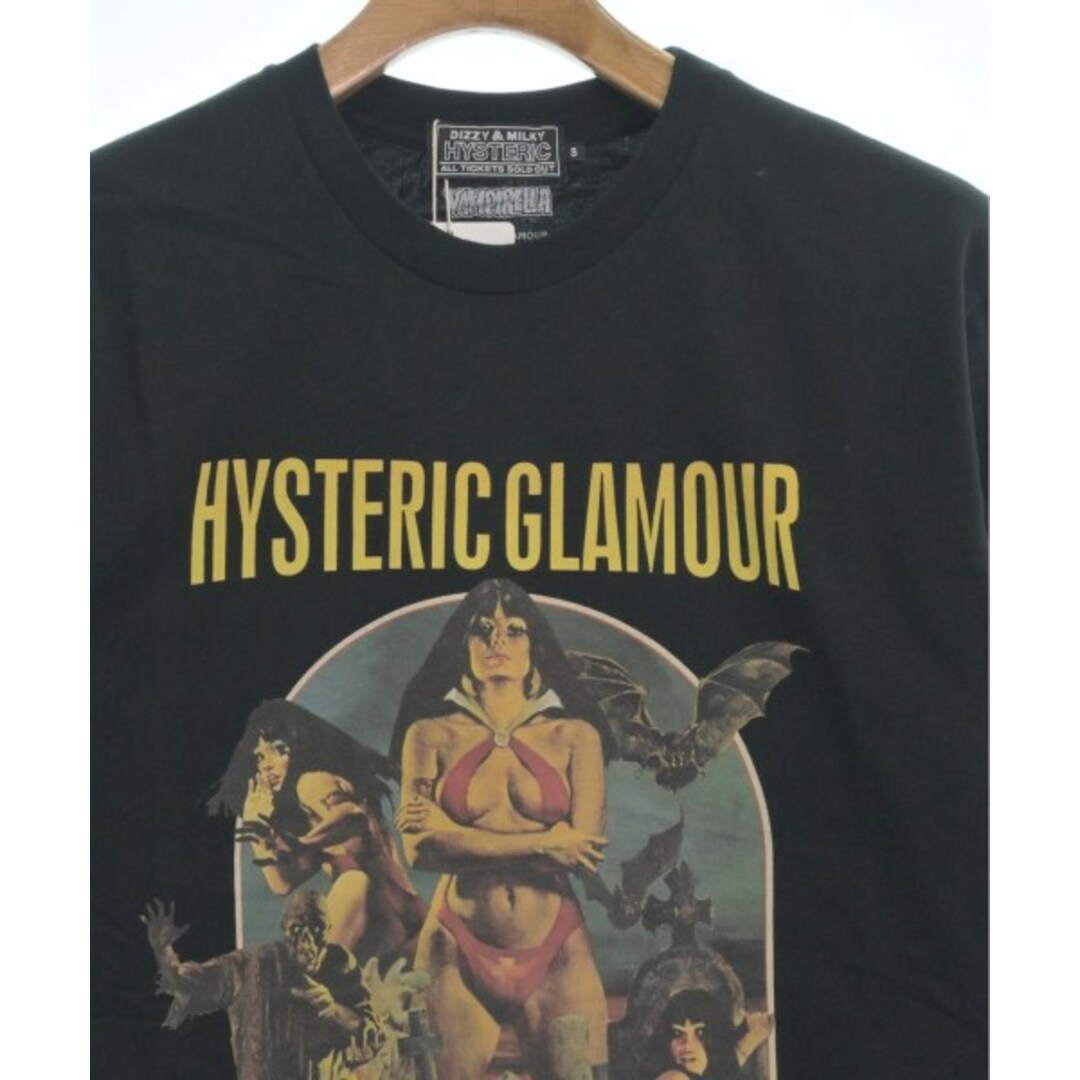 HYSTERIC GLAMOUR Tシャツ・カットソー S 黒無しネック