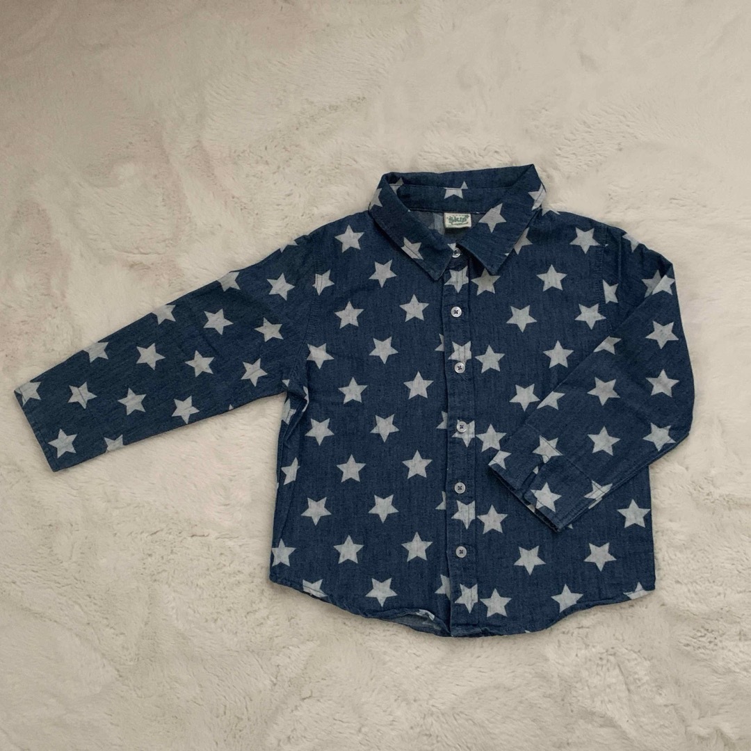 Skip Land(スキップランド)のシャツ　110 キッズ/ベビー/マタニティのキッズ服男の子用(90cm~)(Tシャツ/カットソー)の商品写真